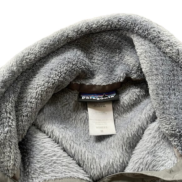 Patagonia Re Tool Snap T Pullover Womens Medium Blue Grey Jacket Fleece Sweater - Picture 6 of 8